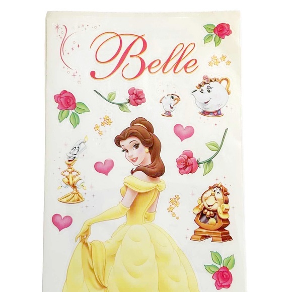Disney Princess Sandylion Large Sticker Sheets Ariel Jasmine Belle Snow White - Picture 11 of 16